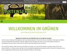 Tablet Screenshot of maxis-gartenservice.at